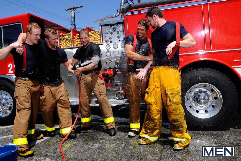 Hot Like Fire Featuring Andrew Stark, Charlie Roberts, Colby Jansen, Landon Conrad and Rocco Reed