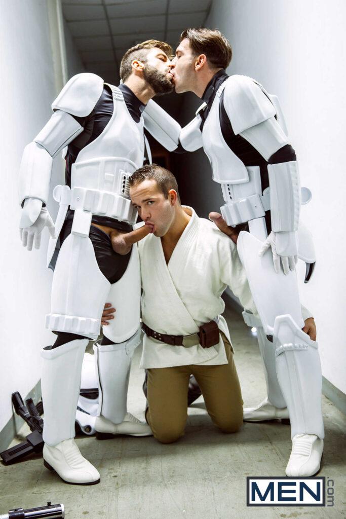 Star Wars 4: A Gay XXX Parody Featuring Hector De Silva, Luke Adams, Paddy O'Brian