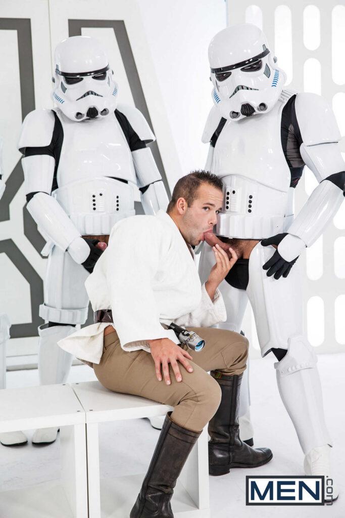 Star Wars 4: A Gay XXX Parody Featuring Hector De Silva, Luke Adams, Paddy O'Brian