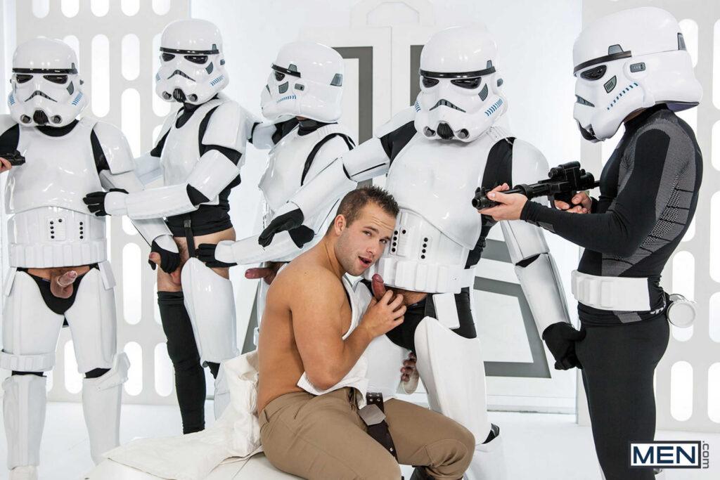 Star Wars 4: A Gay XXX Parody Featuring Hector De Silva, Luke Adams, Paddy O'Brian