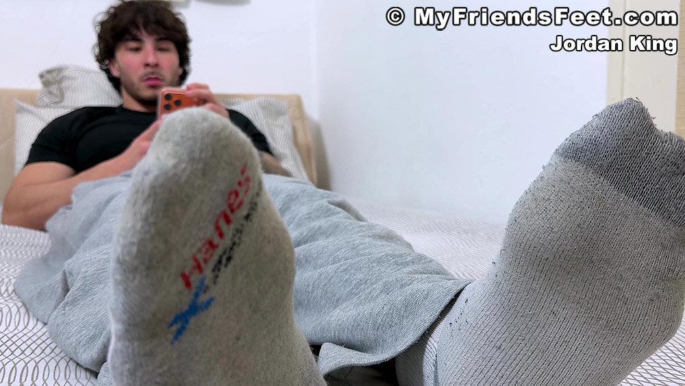 Jordan King's Socks & Feet
