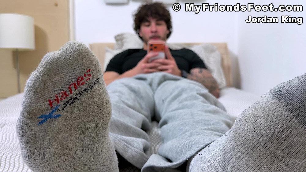 Jordan King's Socks & Feet
