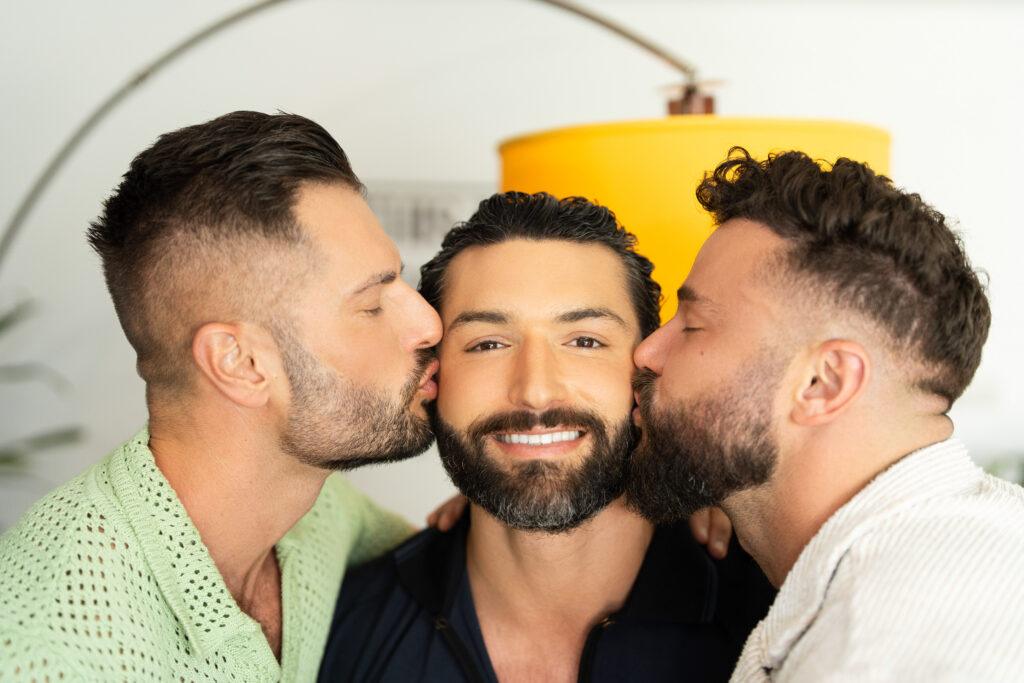 Hayden Harding, Zac Barrett, Paolo Bruni