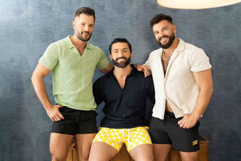 Hayden Harding, Zac Barrett, Paolo Bruni