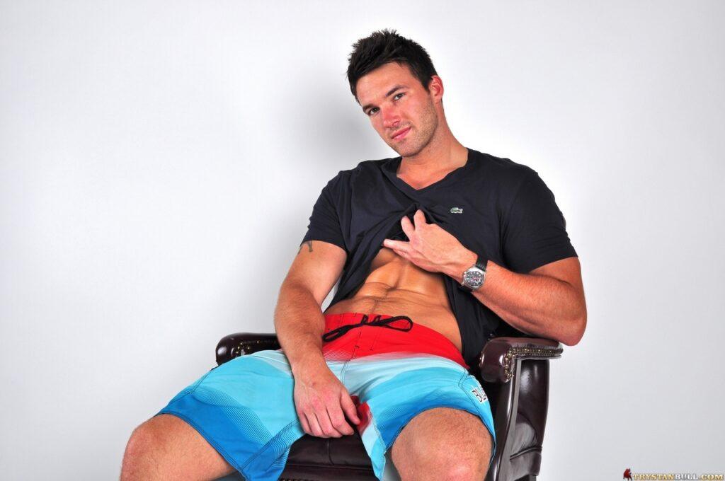 Stroked to Be Here featuring Trystan Bull