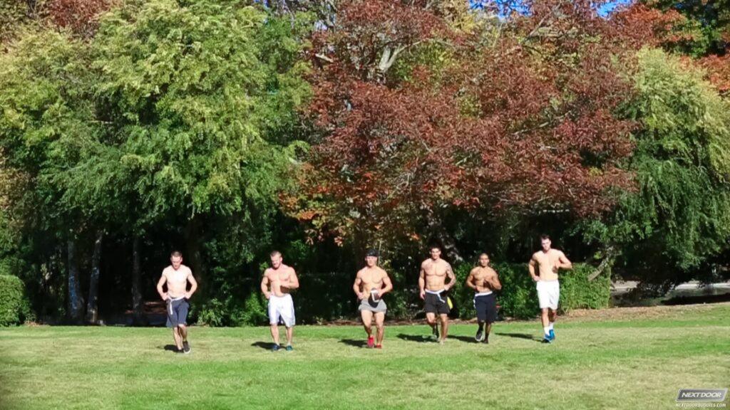 Tight Ends featuring Damien West, Noah Rods, Tyler Torro, James Huntsman, Josh A