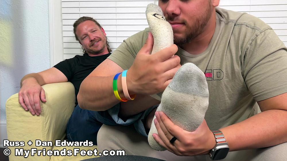 Russ' Feet Worshiped