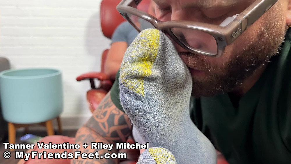 Tanner Valentino Foot Worshiped