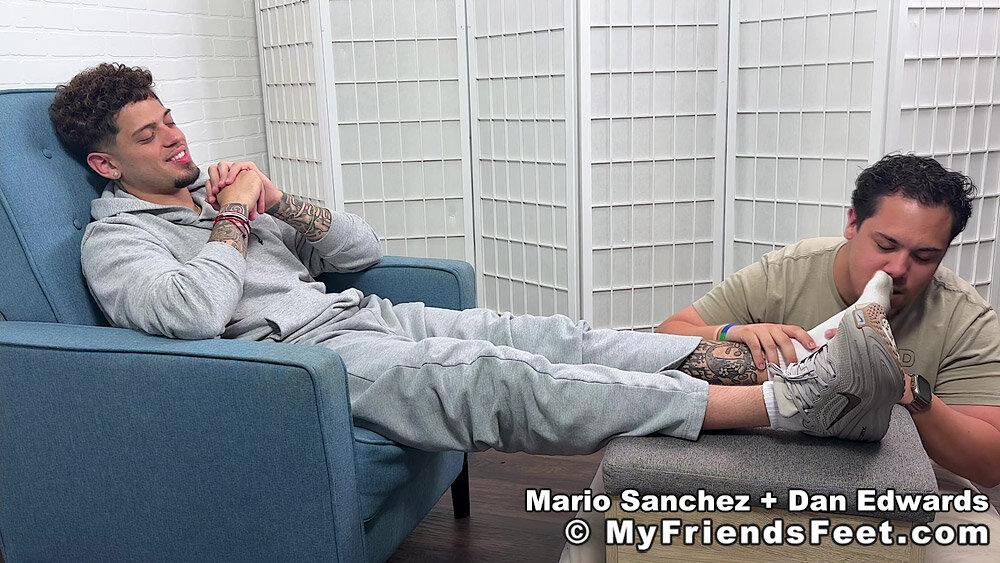 Mario Sanchez Foot Worshiped