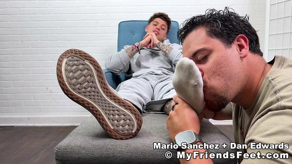 Mario Sanchez Foot Worshiped