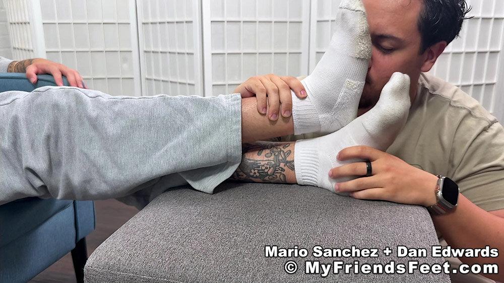 Mario Sanchez Foot Worshiped