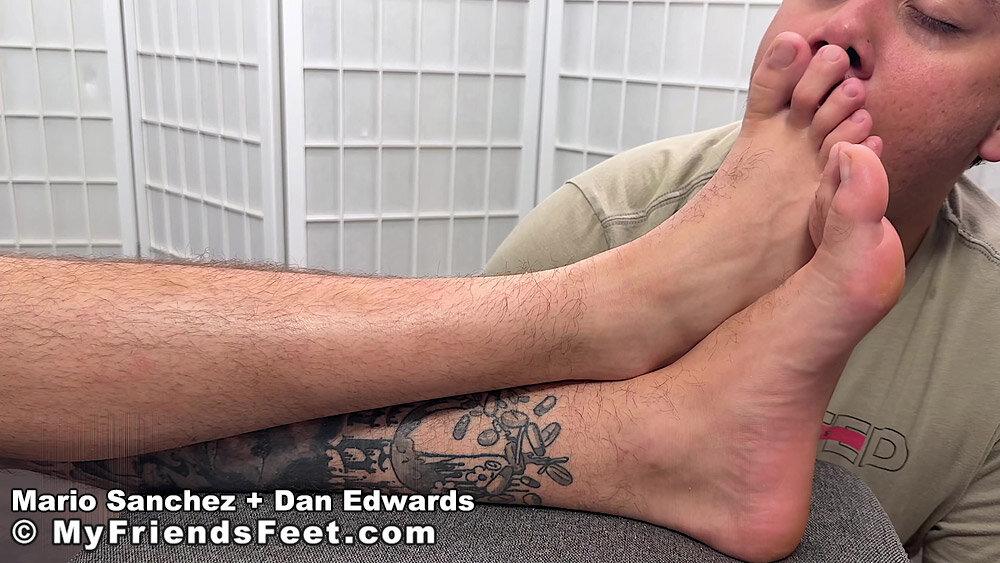 Mario Sanchez Foot Worshiped