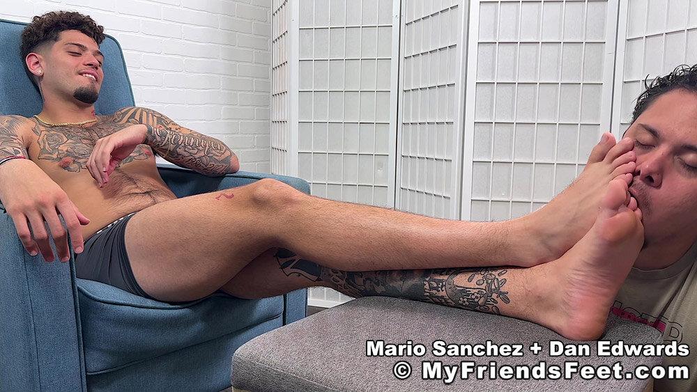 Mario Sanchez Foot Worshiped